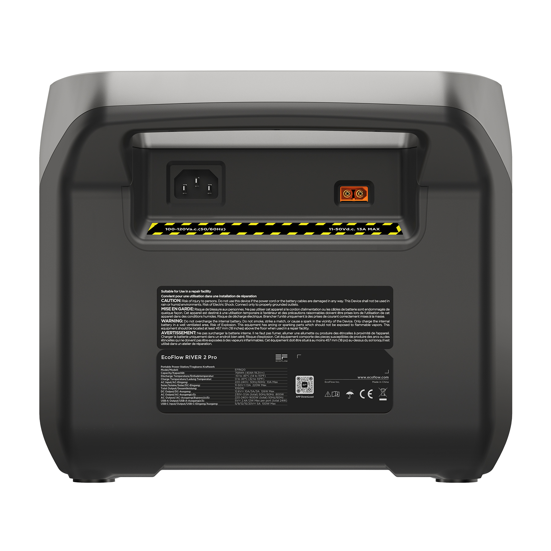 Зарядна станція EcoFlow RIVER 2 Pro (768 Вт·год) - Зображення 4