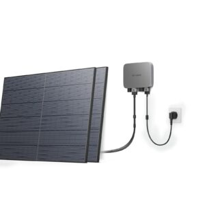 Комплект EcoFlow PowerStream - мікроінвертор 600W + сонячні панелі 2х400